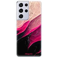 iSaprio Black and Pink pro Samsung Galaxy S21 Ultra - Phone Cover