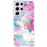 iSaprio Galactic Paper pro Samsung Galaxy S21 Ultra - Phone Cover