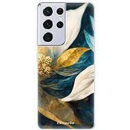 iSaprio Gold Petals pro Samsung Galaxy S21 Ultra - Phone Cover