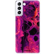 iSaprio Abstract Dark 01 pro Samsung Galaxy S21+ - Phone Cover