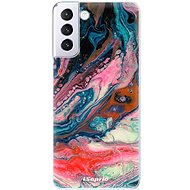 iSaprio Abstract Paint 01 pro Samsung Galaxy S21+ - Phone Cover