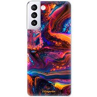 iSaprio Abstract Paint 02 pro Samsung Galaxy S21+ - Phone Cover