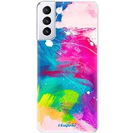 iSaprio Abstract Paint 03 pro Samsung Galaxy S21+ - Phone Cover