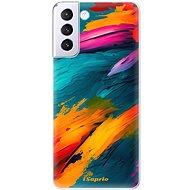 iSaprio Blue Paint pro Samsung Galaxy S21+ - Phone Cover