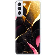 iSaprio Gold Pink Marble pro Samsung Galaxy S21+ - Phone Cover