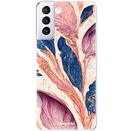 iSaprio Purple Leaves pro Samsung Galaxy S21+ - Phone Cover