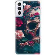 iSaprio Skull in Roses pro Samsung Galaxy S21+ - Phone Cover