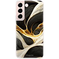 iSaprio Black and Gold for Samsung Galaxy S22 5G - Phone Cover