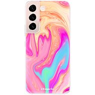 iSaprio Orange Liquid pro Samsung Galaxy S22 5G - Phone Cover