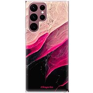 iSaprio Black and Pink pro Samsung Galaxy S22 Ultra 5G - Phone Cover