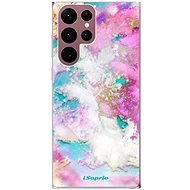 iSaprio Galactic Paper pro Samsung Galaxy S22 Ultra 5G - Phone Cover