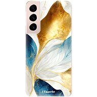 iSaprio Blue Leaves pro Samsung Galaxy S22+ 5G - Phone Cover
