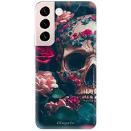 iSaprio Skull in Roses pro Samsung Galaxy S22+ 5G - Phone Cover