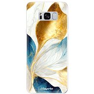 iSaprio Blue Leaves pro Samsung Galaxy S8 - Phone Cover