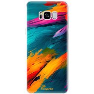 iSaprio Blue Paint pro Samsung Galaxy S8 - Phone Cover