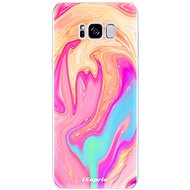 iSaprio Orange Liquid pro Samsung Galaxy S8 - Phone Cover