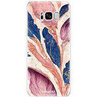 iSaprio Purple Leaves pro Samsung Galaxy S8 - Phone Cover