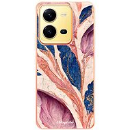 iSaprio Purple Leaves pro Vivo X80 Lite 5G - Phone Cover