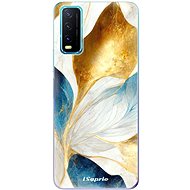 iSaprio Blue Leaves pro Vivo Y20s - Phone Cover