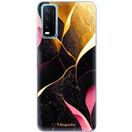 iSaprio Gold Pink Marble pro Vivo Y20s - Phone Cover