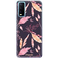 iSaprio Herbal Pattern pro Vivo Y20s - Phone Cover