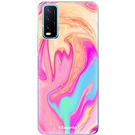 iSaprio Orange Liquid pro Vivo Y20s - Phone Cover
