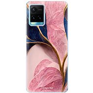 iSaprio Pink Blue Leaves for Vivo Y21 / Y21s / Y33s - Phone Cover