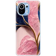 iSaprio Pink Blue Leaves pro Xiaomi Mi 11 - Phone Cover