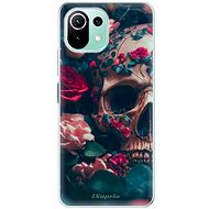 iSaprio Skull in Roses pro Xiaomi Mi 11 Lite - Phone Cover