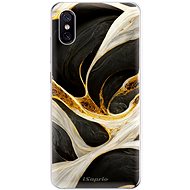 iSaprio Black and Gold pro Xiaomi Mi 8 Pro - Phone Cover
