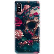 iSaprio Skull in Roses pro Xiaomi Mi 8 Pro - Phone Cover