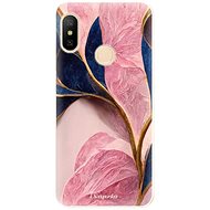 iSaprio Pink Blue Leaves pro Xiaomi Mi A2 Lite - Phone Cover