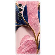 iSaprio Pink Blue Leaves pro Xiaomi Mi Note 10 Lite - Phone Cover