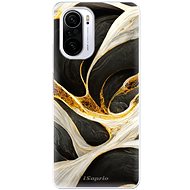iSaprio Black and Gold pro Xiaomi Poco F3 - Phone Cover