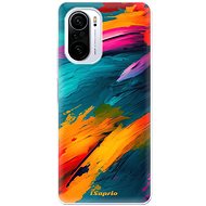 iSaprio Blue Paint pro Xiaomi Poco F3 - Phone Cover