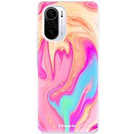 iSaprio Orange Liquid pro Xiaomi Poco F3 - Phone Cover