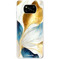 iSaprio Blue Leaves pro Xiaomi Poco X3 Pro / X3 NFC - Phone Cover