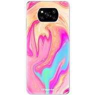 iSaprio Orange Liquid pro Xiaomi Poco X3 Pro / X3 NFC - Phone Cover