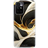 iSaprio Black and Gold pro Xiaomi Redmi 10 - Phone Cover