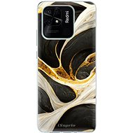 iSaprio Black and Gold pro Xiaomi Redmi 10C - Phone Cover