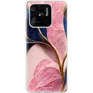 iSaprio Pink Blue Leaves pro Xiaomi Redmi 10C - Phone Cover