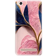 iSaprio Pink Blue Leaves pro Xiaomi Redmi 4A - Phone Cover