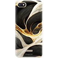 iSaprio Black and Gold pro Xiaomi Redmi 6A - Phone Cover