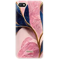 iSaprio Pink Blue Leaves pro Xiaomi Redmi 6A - Phone Cover