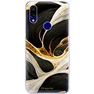 iSaprio Black and Gold pro Xiaomi Redmi 7 - Phone Cover