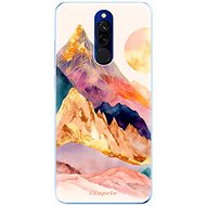 iSaprio Abstract Mountains for Xiaomi Redmi 8 - Phone Cover
