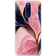iSaprio Pink Blue Leaves na Xiaomi Redmi 8 - Kryt na mobil