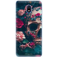 iSaprio Skull in Roses pro Xiaomi Redmi 8A - Phone Cover