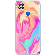 iSaprio Orange Liquid pro Xiaomi Redmi 9C - Phone Cover
