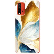 iSaprio Blue Leaves pro Xiaomi Redmi 9T - Phone Cover
